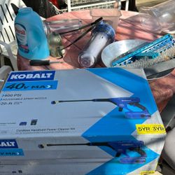 Kobalt 40v Cordless Power Cleaner Kit