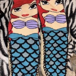 Ariel Slipper Like Socks