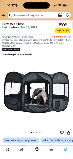 Portable Pet playpen
