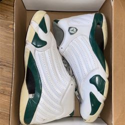 Retro Jordan Forest Green 14 Size 10 