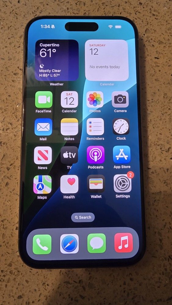 Apple iPhone 15 Pro - AT&T - 128gb - Natural Titanium