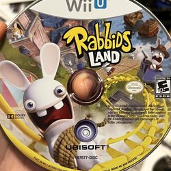 Rabbids Land For Nintendo Wii U 