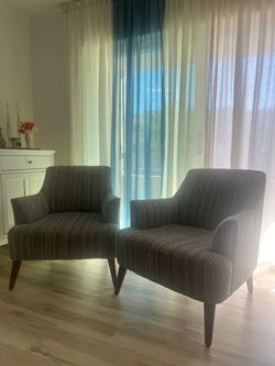 Armchairs, $180 each