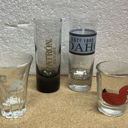 4 Collectible Mini Glass One Is Extra Rare 