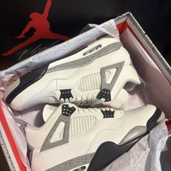 Jordan 4 White Cement 2025