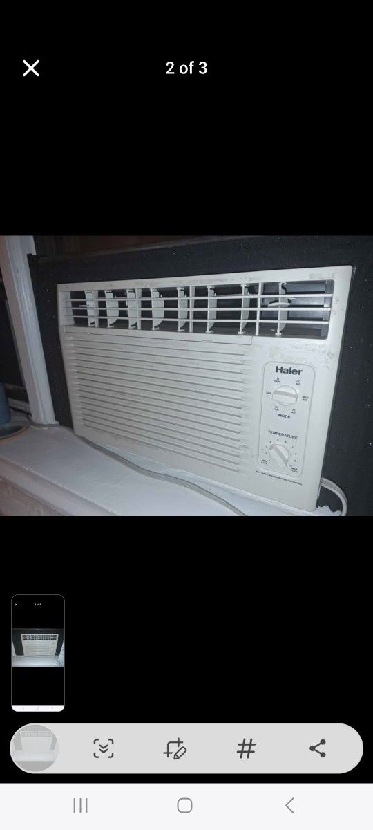 5000 BTU AC with FREE Window Isolator