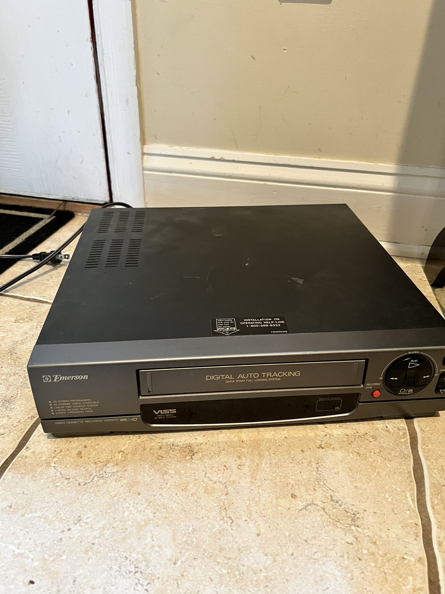 Emerson VCR - Needs Repair