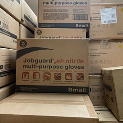 Jobguard White Nitrile Multi Purpose Gloves $12/case (1000pcs)