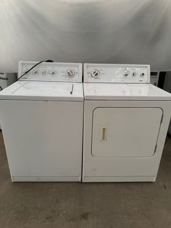 Kenmore washer and dryer laundry
