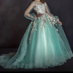 Pageant Gown Girls 10-12 