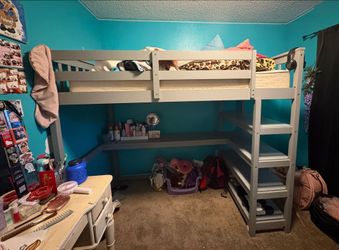 Loft twin bed