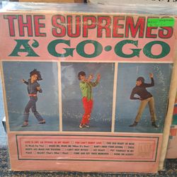 The Supremes A' Go-Go!! vinyl record album
