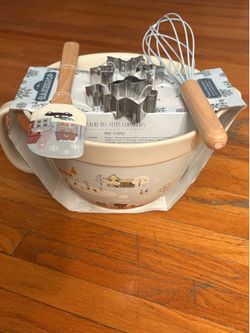 Mixing Bowl Set Bakeshop Holiday Set