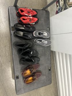 Shoes And A Pair Of Cleats