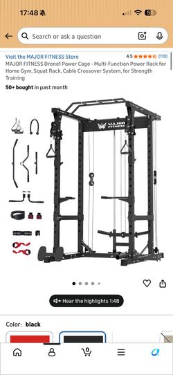 Major Fitness Store Drone1 Power Cage - Multi function power rack