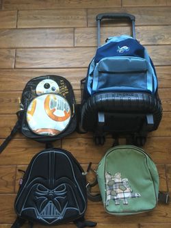 Backpacks $10/each