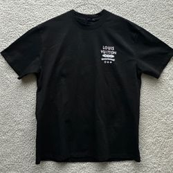 Louis Vuitton Distressed Mens L Black T-Shirt
