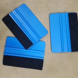 Vinyl Squeegee For Vinyl Decals Application - Blue