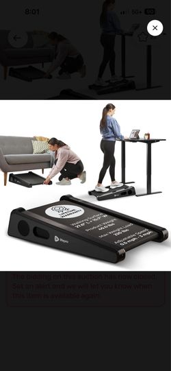 LifePro PacerMini Compact Small Walking Pad Treadmill with Incline  (USED in good condition)