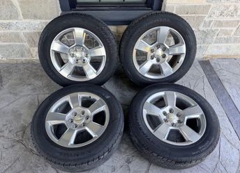 20’ Silverado Tahoe Suburban Sierra Denali Wheels Tires 6 Lug