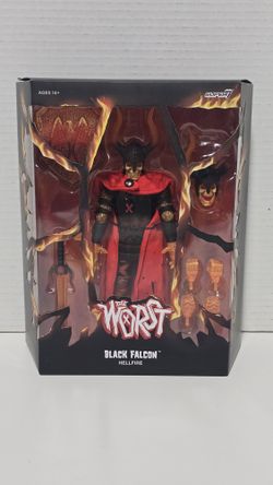 Super7 The Worst  Black Falcon Hellfre @ToyBros