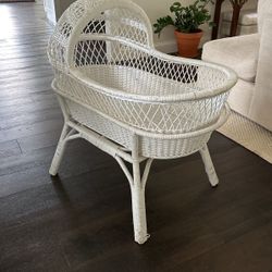 Wicker Bassinet