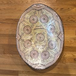 Original R. Pulvermacher Decorative Arts Vintage Papier-Mâché Bowl  New York/Miami