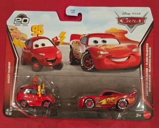 Disney Pixar Cars, Maddy McGear and Lightning McQueen, 2 pack, 20th Anniversary