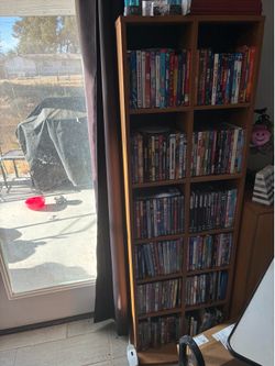 DVD/all and shelves