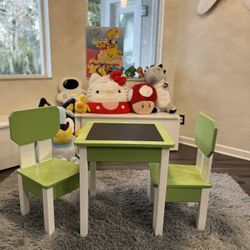 Handmade Kids Table And Chairs 