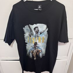 Messi shirt size mens large