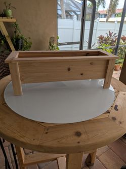 Handcrafted Cedar Planter Box