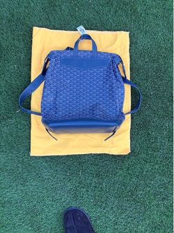 Goyard Cisalpin Backpack Navy Blue
