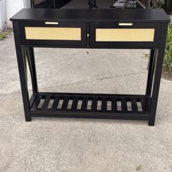 New 39.3”x11.8”x31.5 Black Or White Wooden Entryway Console Table Kitchen Console Cabinet 