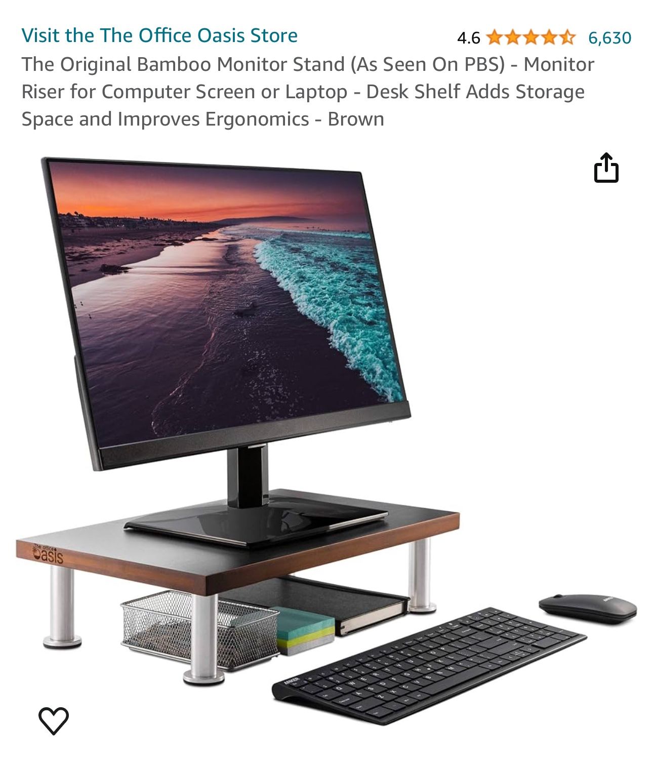 Computer Monitor Stand 