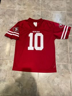 NFL APPAREL San Francisco 49ers Jimmy Garoppolo Youth SZ L 14/16 Jersey