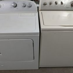 Whirlpool Set Washer And Gas Dryer They Both Work Great Clean Inside And Out
