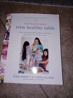 Trim Healthy Mama Trim Healthy Table Cookbook
Used cookbook by Pearl Barrett and Serene Allison