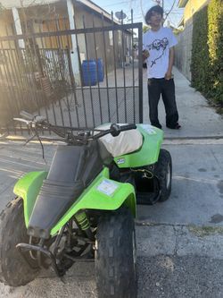 Quad 2 stroke bike
