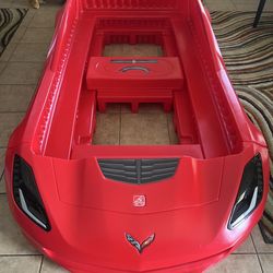 Kids Red Corvette Step 2 Car Bed