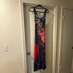 Tie Dye maxi dress