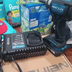 Drill And Battery Charger 