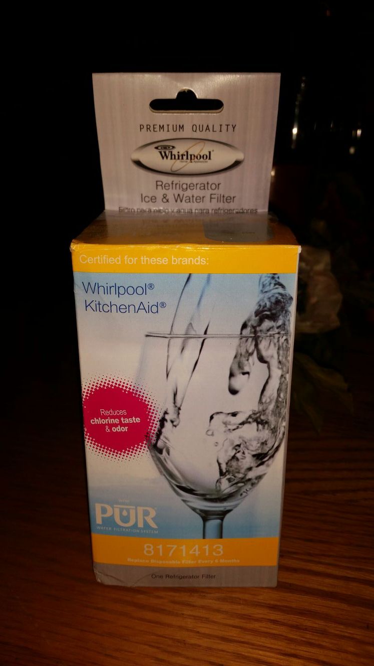PUR Whirlpool Refrigerator Ice & Water Filter
