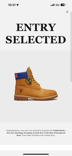 Timberland x New Era NY Mets