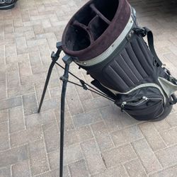 Tour technology golf stand bag with double shoulder strap 