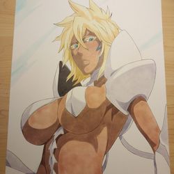 Anime Artwork - Tia Halibel (Bleach)