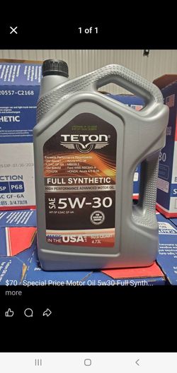 Special Price synthetic oil case 3GAL 5QT