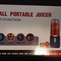 Mini portable juicer