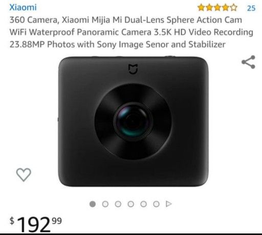 Xiaomi Mi sphere 360 camera Brand New