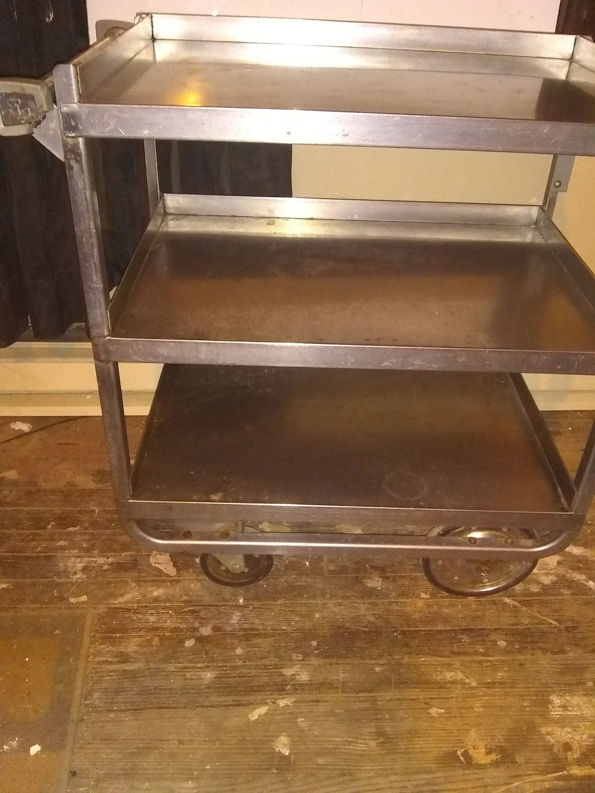 Heavy duty stainless cart